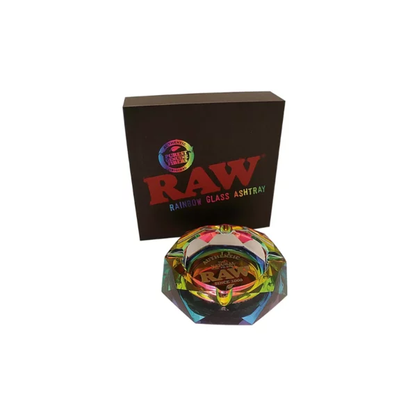 RAW Rainbow debela pepeljara s poklon kutijom