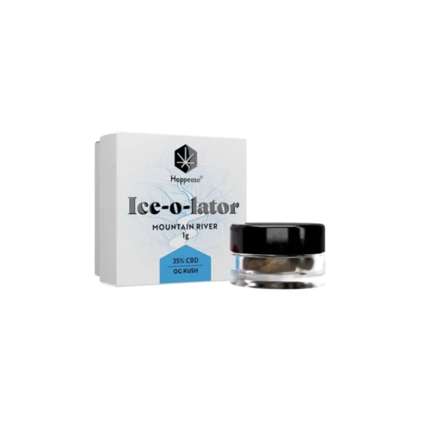 Happease CBD hash 35% Ice o later - planinska rijeka,1g