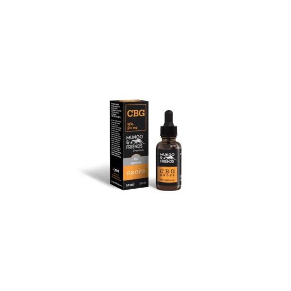 Cannaline CBG kapi 5% puni spektar, 10ml