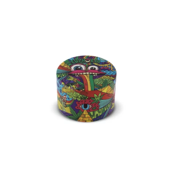 Euphoria Vibrant metalni grinder, 63 mm, 4 dijela